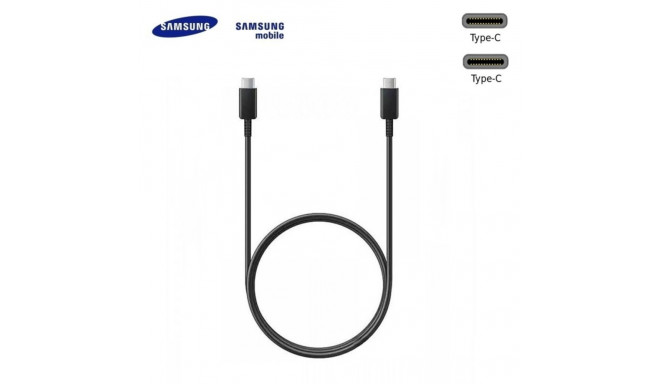 Samsung EP-DN980BBE 25W USB-C kuni USB-C kiir laadimise ja andmekaabel must 1m (OEM)