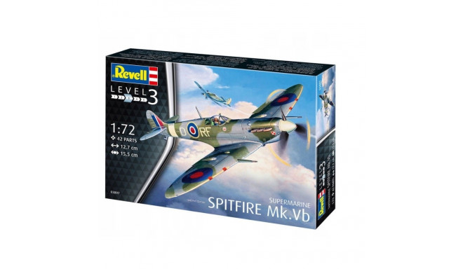 Plastic model Spitfire Mk.VB