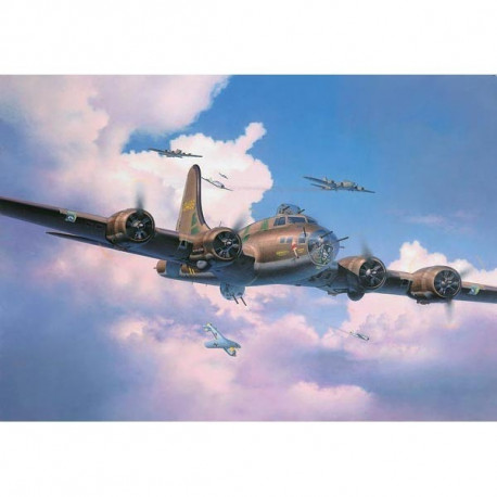 Plastic model B-17 F Memphis Belle