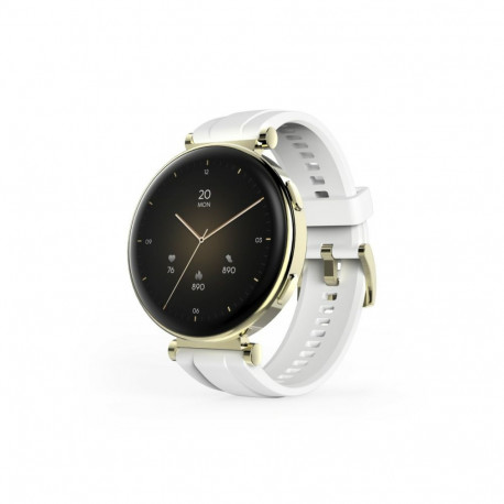 Nutikell Hama “7000” Smart Watch, GPS, AMOLED 1.32", Phone Function, Waterproof, Round Gold