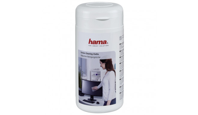 Puhastuslapid ekraanile, Hama TFT/LCD/CRT/PDA 100 niisket lappi