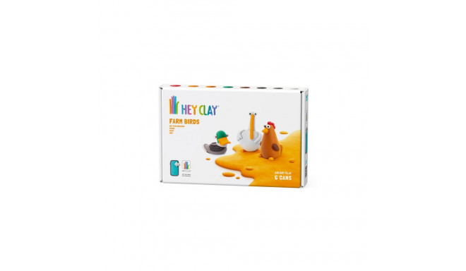 HEY CLAY voolimismass 6 tk: farmilindude valik