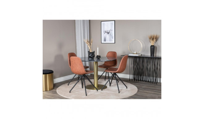 Söögitoa komplekt Estelle&Polar 4 tooli