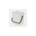 Brabantia Sort &amp; Go 3 L 1 basket(s) Grey
