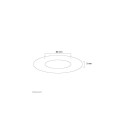Neomounts FPMA-CRS6 Ceiling cover - diam. 60 mm