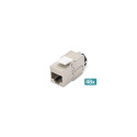 Digitus Cat. 6A keystone module, shielded with intelligent cable manager - 48 pcs.