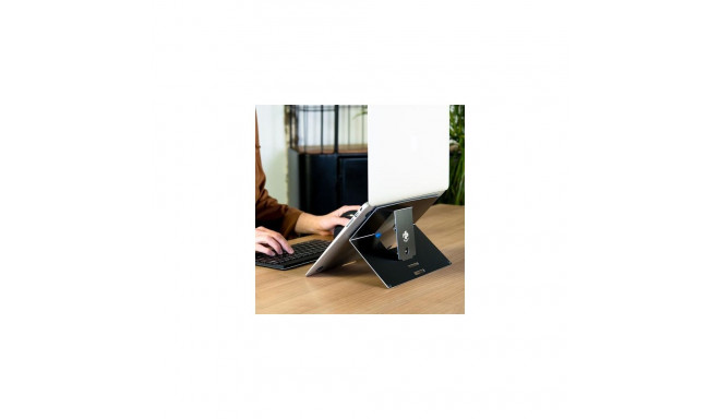 R-Go Tools Laptop stand R-Go Riser Attachable, adjustable, integrated with your laptop, aluminum, bl