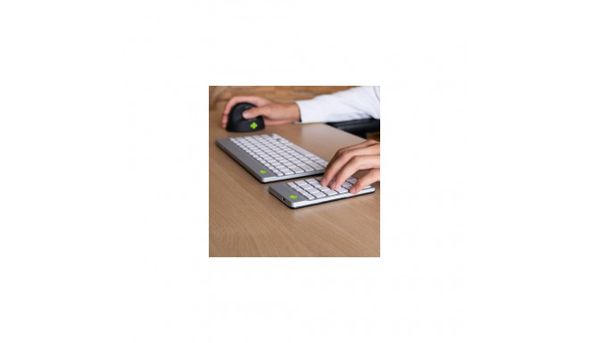 R-Go Tools Numeric keypad R-Go Numpad Break, ergonomic numeric keypad with break software, bluetooth