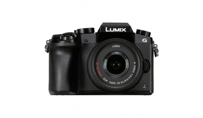Panasonic Lumix DMC-G70 Kit schwarz + H-FS 14-42