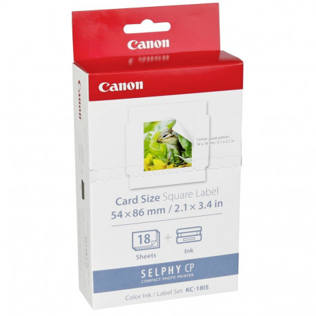Canon KC-18 IS kleebis 50x50 mm