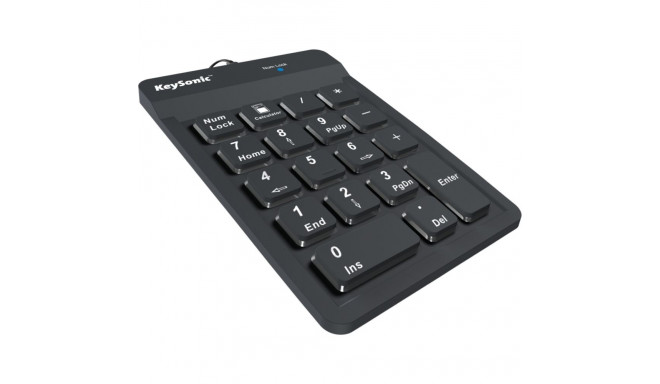 KeySonic ACK 118 BK numbriklaviatuur USB