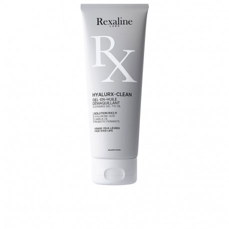 REXALINE HYALURX-CLEAN gel desmaquillante en aceite 125 ml
