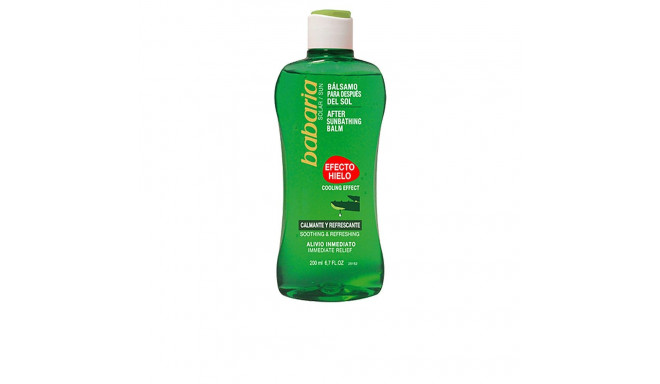 BABARIA SOLAR ALOE VERA AFTER SUN gel efecto hielo 200 ml
