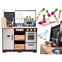 Laste puidust köök MDF koos tarvikutega LOFT XXL 96cm
