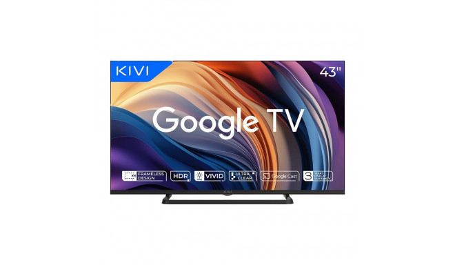 TV KIVI 43U710QB 43'' LED 4K Google TV, Dolby Audio, Max Vivid, HDMI 2.1