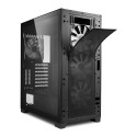 "Midi Sharkoon TG7M RGB Black"