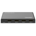 "DIGITUS HDMI Switch. 3x1 8K/60Hz HDR. HDCP 2.3"