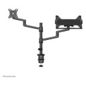 "Neomounts DS20-425BL2 Tischhalterung für 17-27"" Bildschirme und 11.6-17.3"" Laptops - Schwarz"
