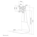 "Tischhalterung für Flachbildschirme bis 27"" (69 cm) 10KG FPMA-D850BLACK Neomounts"