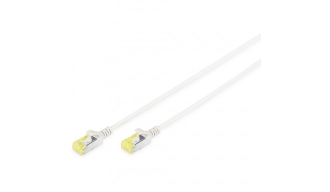 "DIGITUS CAT 6A U/FTP Slim Patchkabel 1m grau"