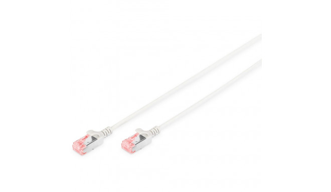 "DIGITUS CAT 6 U/FTP Slim Patchkabel 10m grau"