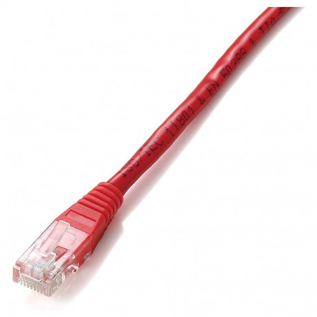 "Equip Patchkabel Cat5e U/UTP 2xRJ45 7.50m rot Polybeutel"