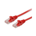 "Equip Patchkabel Cat6 U/UTP 2xRJ45 3.00m rot Polybeutel"