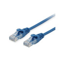"Equip Patchkabel Cat6 U/UTP 2xRJ45 3.00m blau Polybeutel"