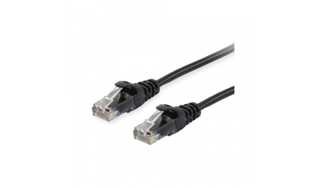 "Equip Patchkabel Cat6 U/UTP 2xRJ45 1.00m schwarz Polybeutel"
