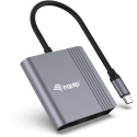 "Equip Dock USB-C->HDMI.USB-A.100WPD 25cm gr"