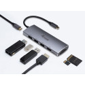 "Equip Dock USB-C->HDMI.3xUSB3.0.SD.TF.60WPD 15cm si"