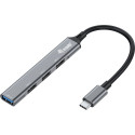 "Equip USB-Hub 4-Port 3.0/C->1x3.0 3x2.0 5Gbps o.Netzteil gr"