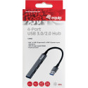 "Equip USB-Hub 4-Port 3.0 ->1x3.0 3x2.0 5Gbps o.Netzteil gr"