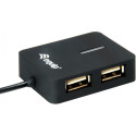 "Equip USB-Hub 4-Port 2.0 ->4x2.0 480Mbps o.Netzteil sw"