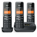 "Gigaset COMFORT 550A trio schwarz/chrom" "Gigaset COMFORT 550A trio schwarz/chrom"