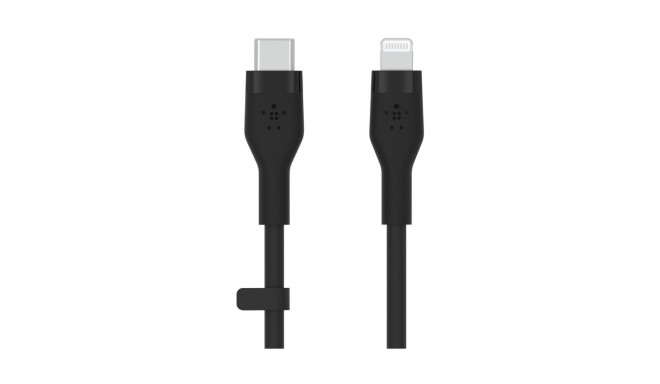 "Belkin Flex Lightning/USB-C, Apple zert., 2m, schwarz"