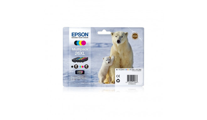 "Epson Tinte 3LB 26XL ink cartridge black and tri-colour high capacity 41.3ml 1-pack blister without