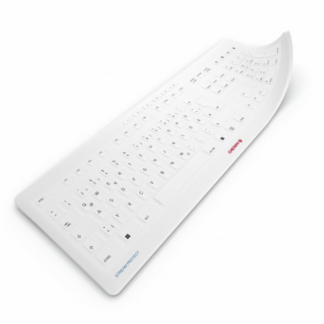 "CHERRY TAS STREAM PROTECT MEMBRANE US-Layout weiß"