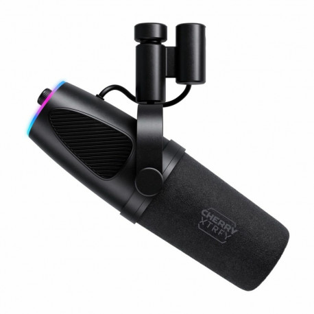 "CHERRY XTRFY MIK NGALE X USB-C + XLR Mikrofon schwarz"