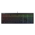 "CHERRY TAS MX 2.0S RGB Corded DE-Layout schwarz MX BLACK"