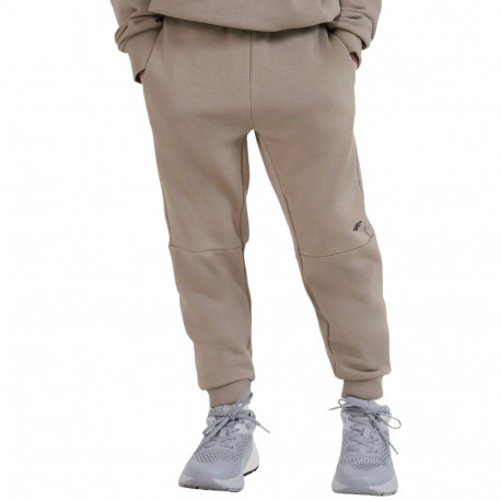 Spodnie dla chłopca 4F CAS M1103 beżowe 4FJWSS25TTROM1103 83S  146cm