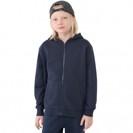 Bluza dla chłopca 4F M1859 granatowa 4FJWMM00TSWSM1859 31S  134cm