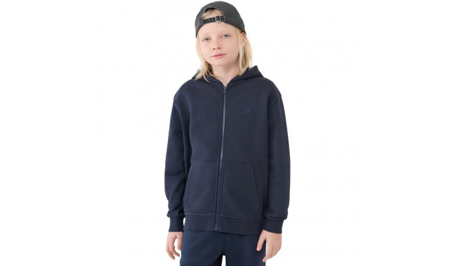 Bluza dla chłopca 4F M1859 granatowa 4FJWMM00TSWSM1859 31S  134cm
