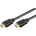 Goobay suure kiirusega HDMI-kaabel Ethernetiga 61163 must HDMI-HDMI 10 m