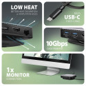 HMC-UFO USB jaotur 9in1 10Gbps HDMI M.2 NVMe LA