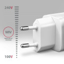 ACU-DPQ65W GaN 3xport seinalaadija 65W valge