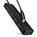 HUE-C1C HUB 4-portiline USB 5Gbps 19cm USB-C kaabel