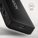 HUE-C1C HUB 4-portiline USB 5Gbps 19cm USB-C kaabel