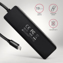 HUE-C1C HUB 4-port USB 5Gbps 19cm USB-C cable
