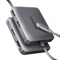 HMC-5HL 2xUSB-A 4K HDMI GLAN PD100W USB-C 15 cm